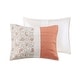 preview thumbnail 12 of 11, Copper Grove Aleza 6-piece Coral Cotton Percale Quilted Coverlet Set