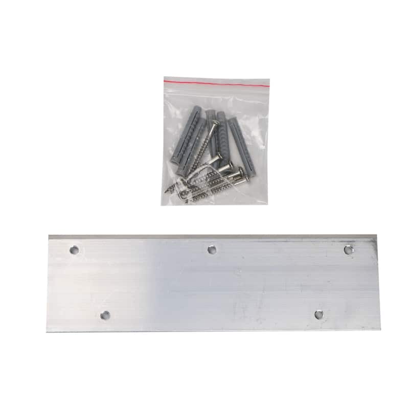 Brushed Nickel 14" Folding Teak Wood Shower Seat Bench