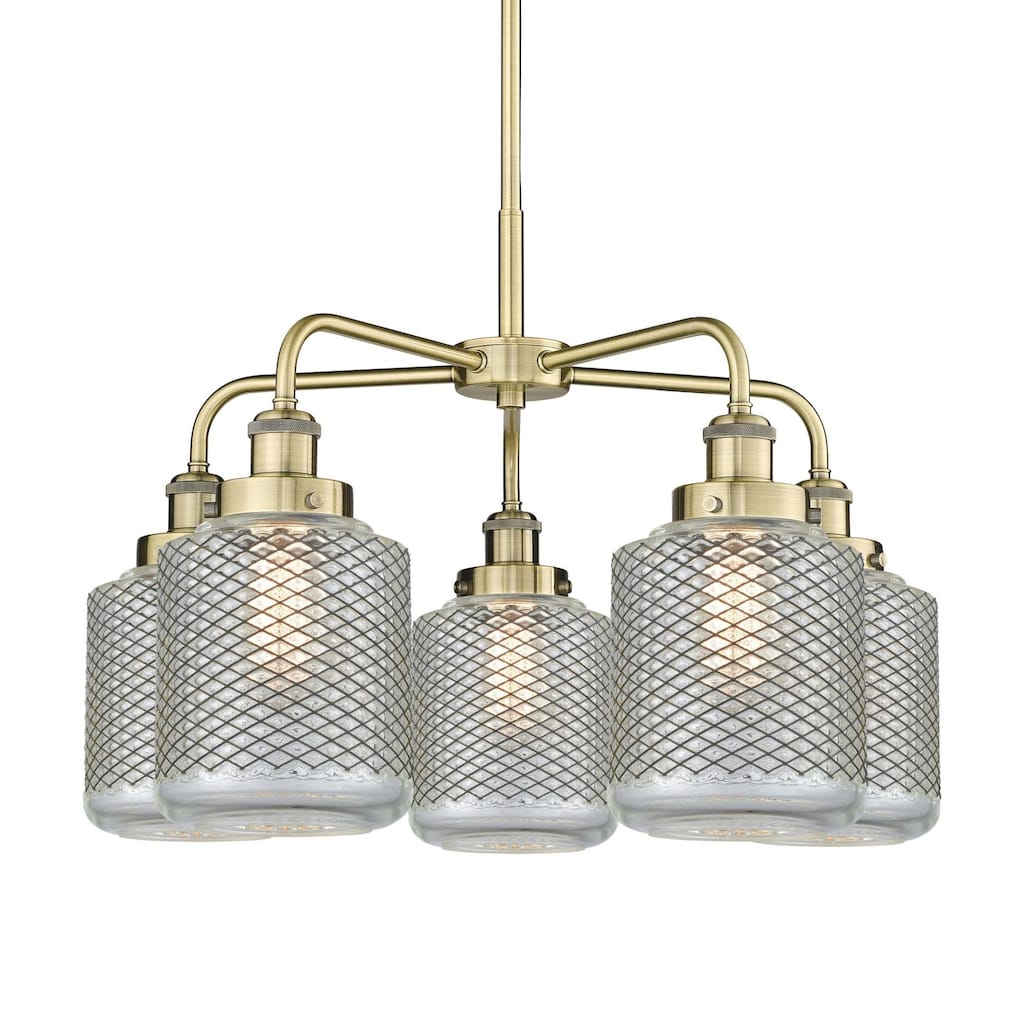 Innovations Lighting 916-5CR-15-24 Edison Chandelier Edison 5 Light