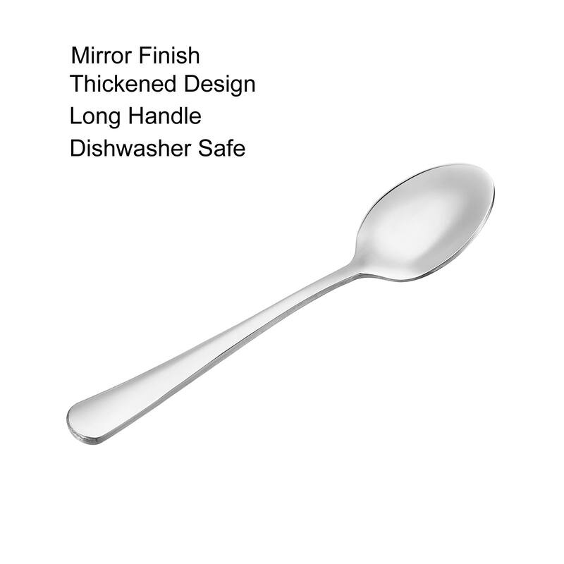 Metal Spoons, Stainless Steel Spoon for Home Kitchen Restaurant