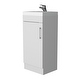 preview thumbnail 2 of 9, Madrid Bathroom Vanity in melamine with 1 door