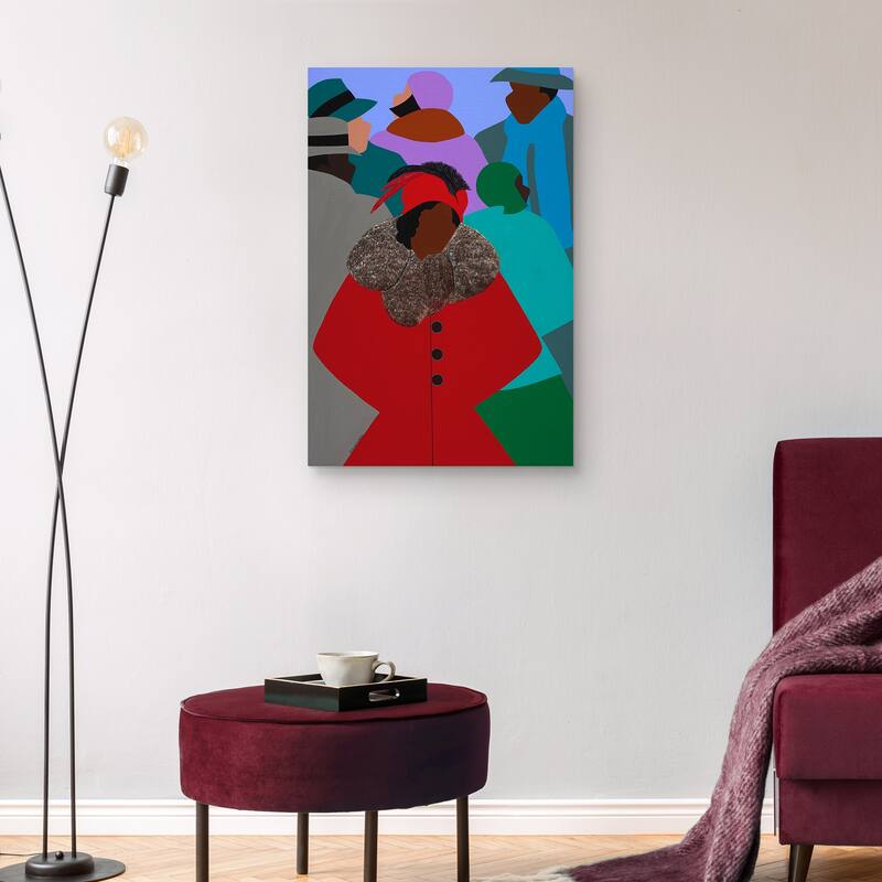 Spirit of Zora by Synthia SAINT JAMES Canvas Art Print