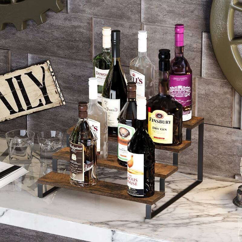 Wooden Display Riser Stand - 13.8 x 12 x 8.2 inches