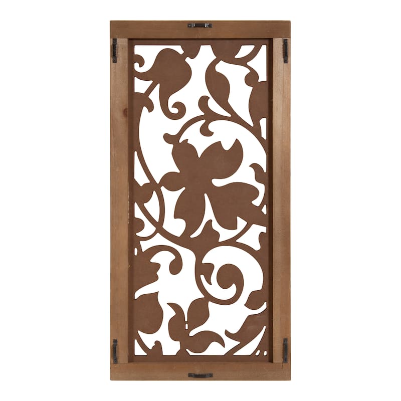 Kate and Laurel Lynnea Wall Art Plaque Set