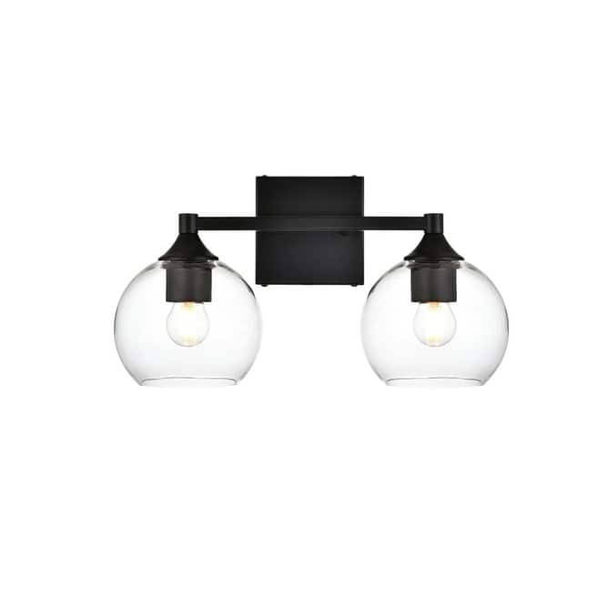 Elegant Lighting LD7308W16 Eero 2 Light 16" Wide Vanity Light