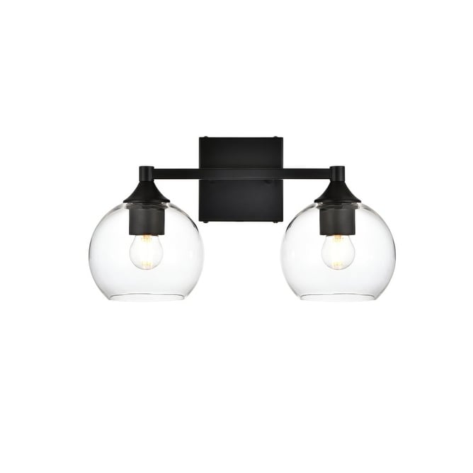 Elegant Lighting LD7308W16 Eero 2 Light 16" Wide Vanity Light