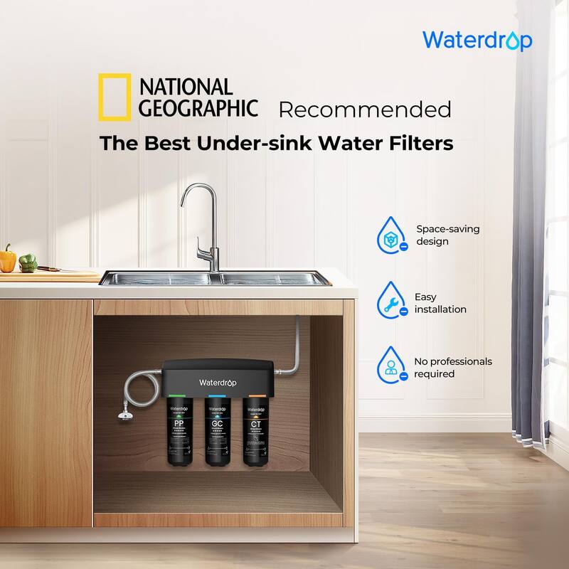 TSA 8 Layer Under Sink Water Filter System, Under Sink Water Filtration