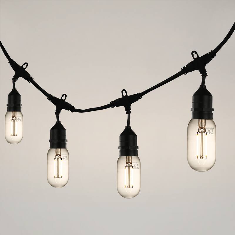 Light Society Kashan T14 Clear LED Filament Light Bulb (Set of 6)