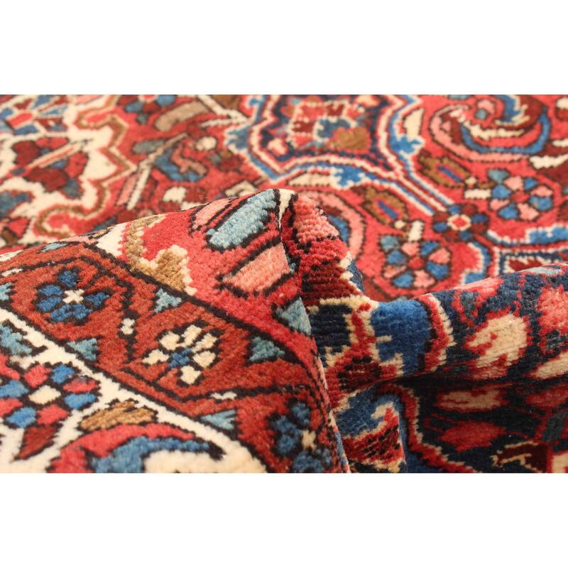 ECARPETGALLERY Hand-knotted Kayseri Red Wool Rug - 3'1 x 4'7