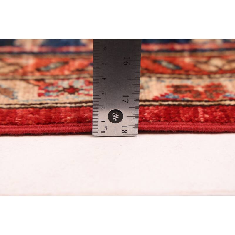 ECARPETGALLERY Hand-knotted Aryana Red Wool Rug - 8'3 x 10'0