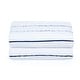 preview thumbnail 2 of 7, Ample Decor Superior Cotton Beach Towel Absorbent Cabana Striped - 30" x 68" Navy/White
