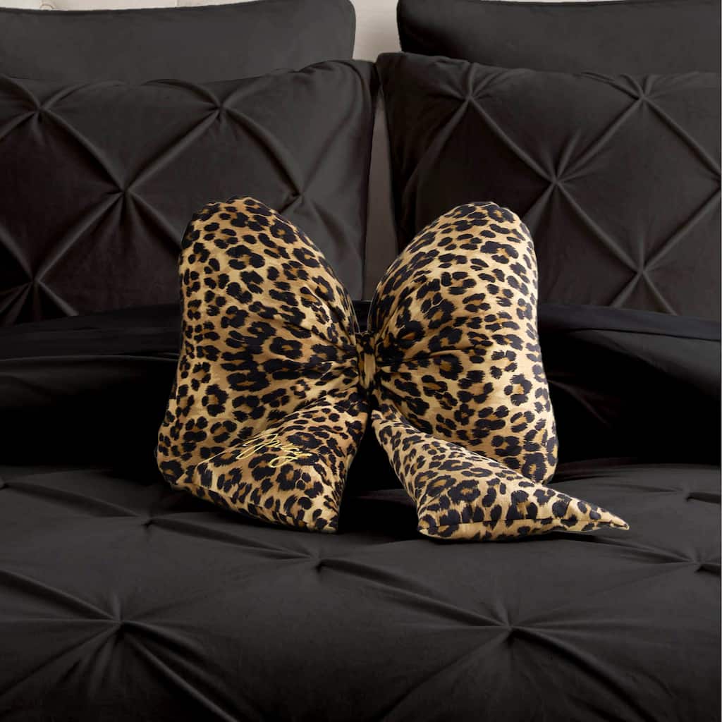 Juicy Couture Bow Shaped Pillow Decorative 1-Piece