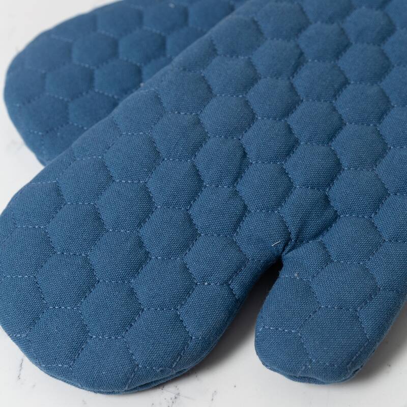 Fabstyles Fouta Cotton Oven Mitt Set of 2