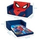 preview thumbnail 1 of 8, Spider-Man Cozee Flip-Out Sofa - 2-in-1 Convertible Sofa to Lounger for Kids by Delta Children Spider-Man