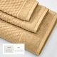 preview thumbnail 163 of 197, Linery & Co. Cotton Diamond Waffle Texture Bath Towels