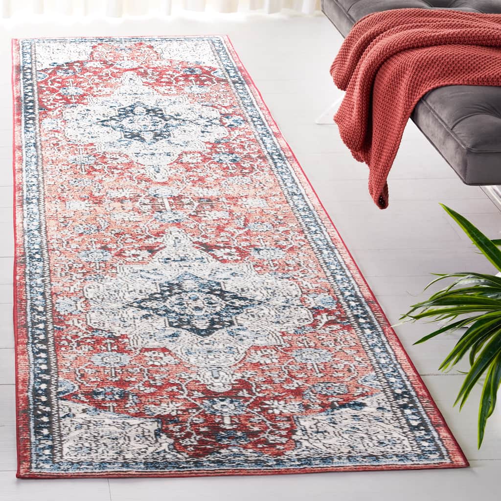 SAFAVIEH Rosewood Hajrie Traditional Oriental Rug - 9' x 12'