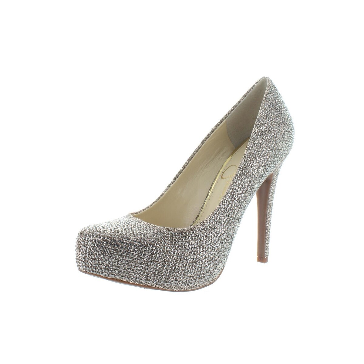 jessica simpson metallic pumps