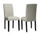 preview thumbnail 32 of 39, Costway Set of 4 Fabric Dining Chairs w/Nailhead Trim - See Description