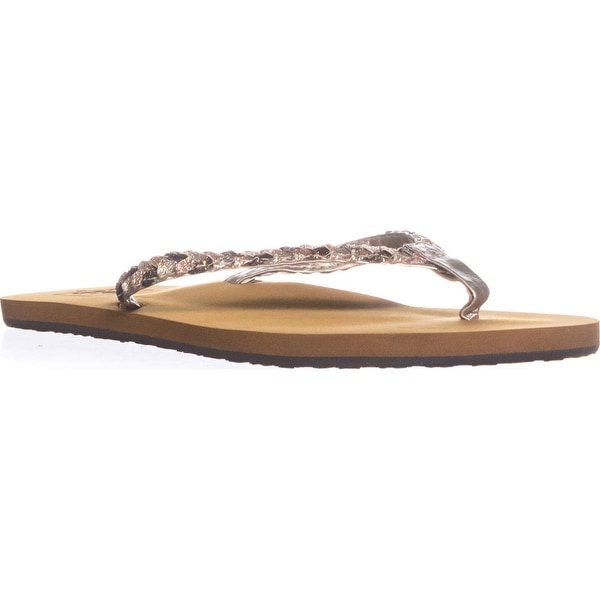 reef twisted stars flip flops