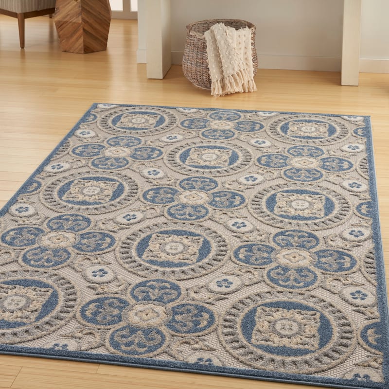 Nourison Aloha Indoor/outdoor Geometric Area Rug