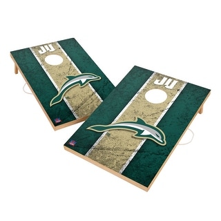 Vintage Jacksonville University Dolphins Regulation 2x4 Cornhole Set