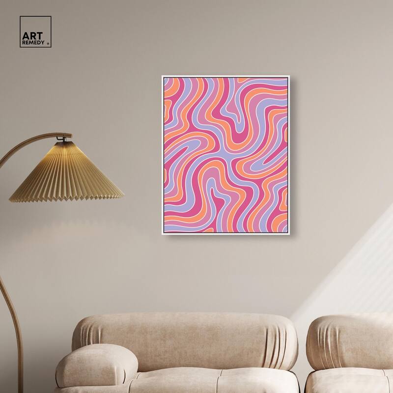 Retro Pop Gummy Bears Canvas by Art Remedy
