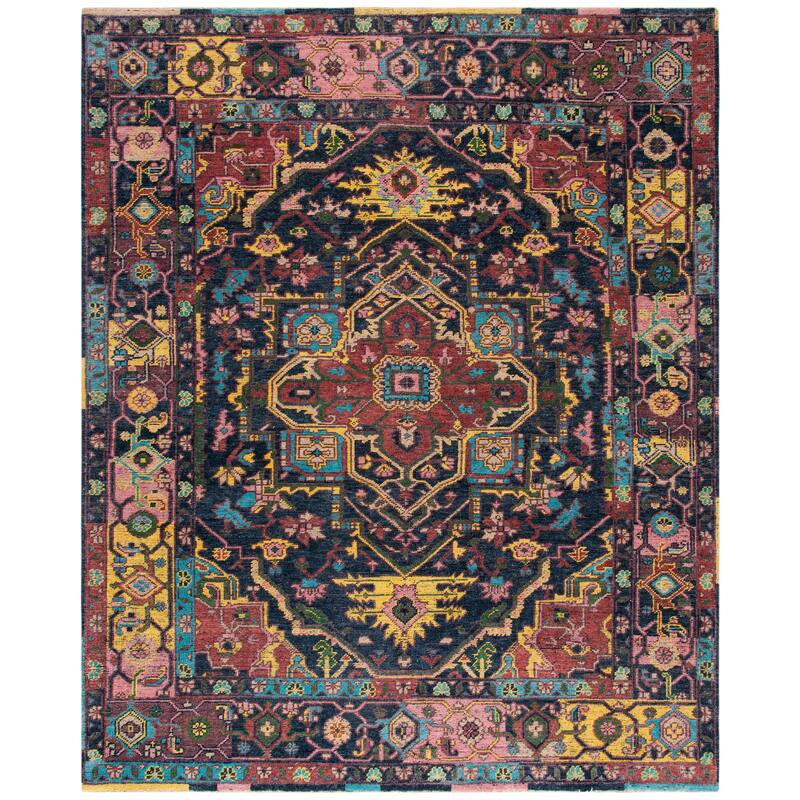 SAFAVIEH Hand-Knotted Izmir Mayte Traditional Wool Rug