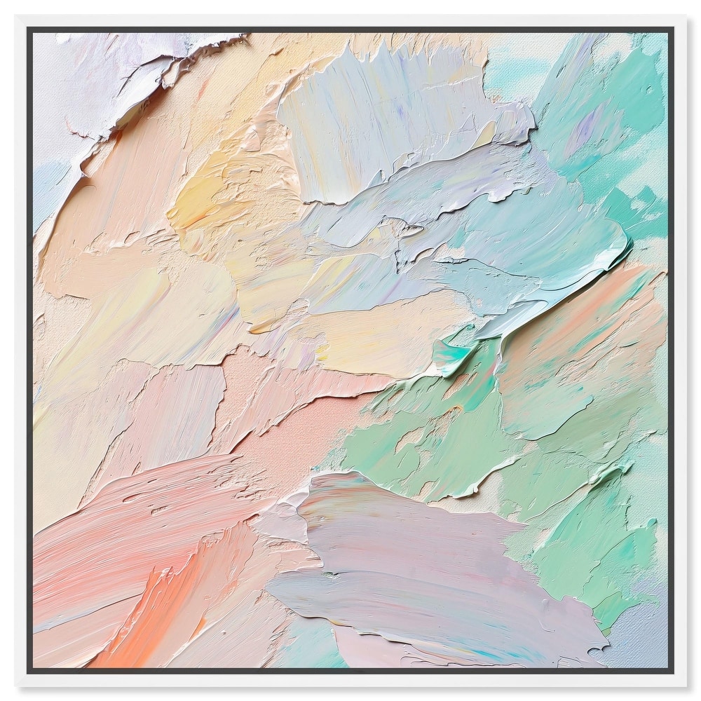 Flowing Mousse III Canvas by Art Remedy