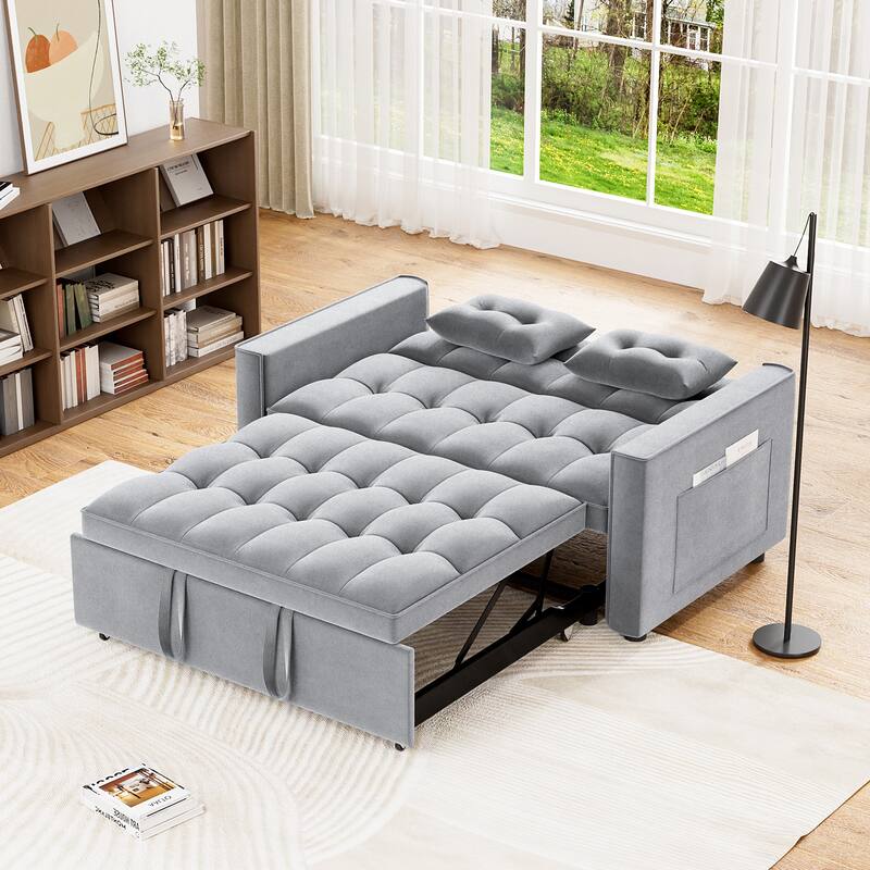 Ouyessir 3 in 1 Multi-Functional Convertible Sleeper Sofa Bed
