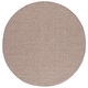 preview thumbnail 47 of 76, SAFAVIEH Sisal All-Weather Onorina Transitional Indoor/Outdoor Rug 6'7" Round - Brown