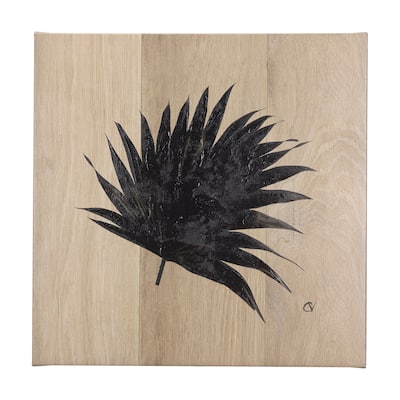 Tropical Leaf II (41 x 41) Canvas Art Print