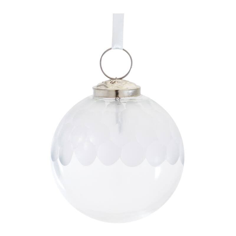 Clear Glass Ball Ornament (Set of 6) Bed Bath & Beyond 37972510
