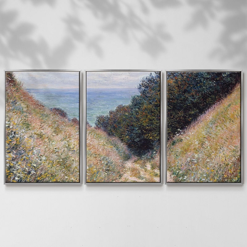 Monet - Multi Piece Framed Canvas