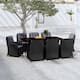 Option Black 78.7" x 39.4" x 29.1" 9-Piece