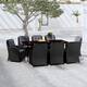 Option Black 78.7" x 39.4" x 29.1" 9-Piece