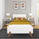preview thumbnail 2 of 10, Max and Lily Mid-Century Modern Twin-Size Panel Bed