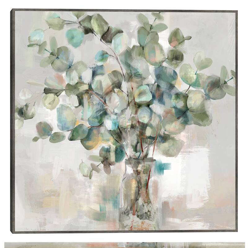 Essential Greens II By Studio Arts Canvas Art Print