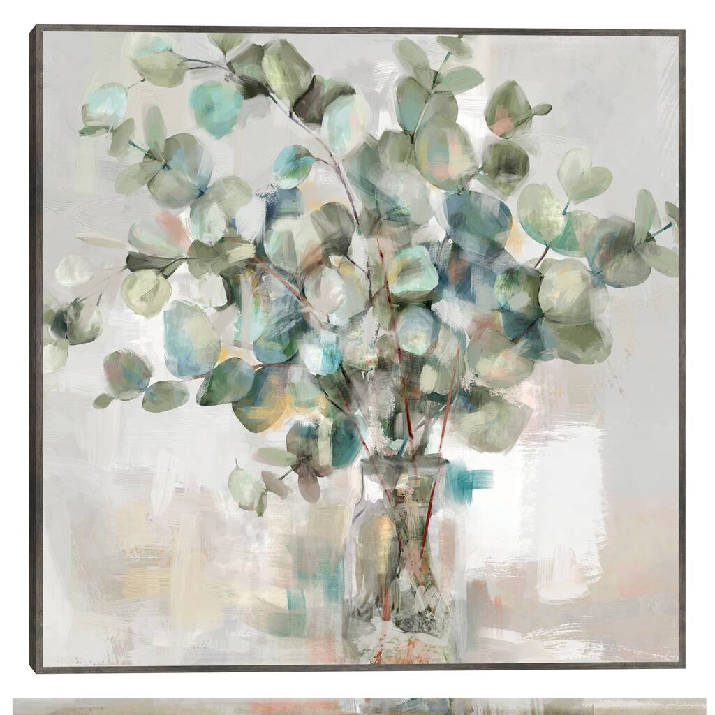 Essential Greens II By Studio Arts Canvas Art Print