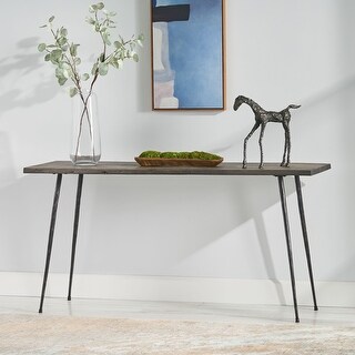 Chesley Acacia Wood Console Table by Christopher Knight Home