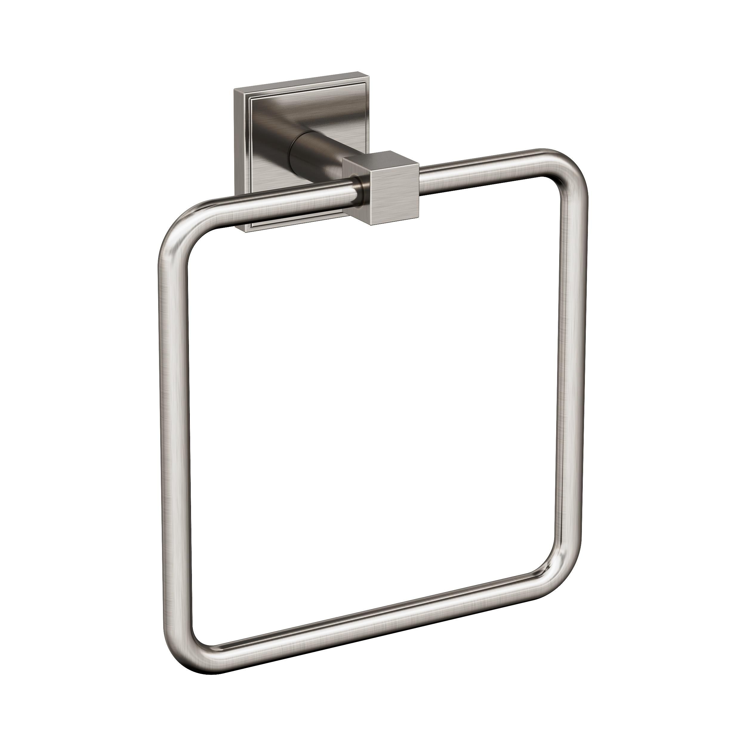 Appoint Brushed Nickel Traditional 7-1/16 in (179 mm) Length Towel Ring