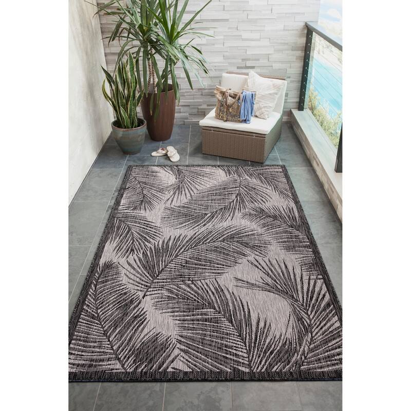 Liora Manne Carmel Fronds Indoor/Outdoor Rug