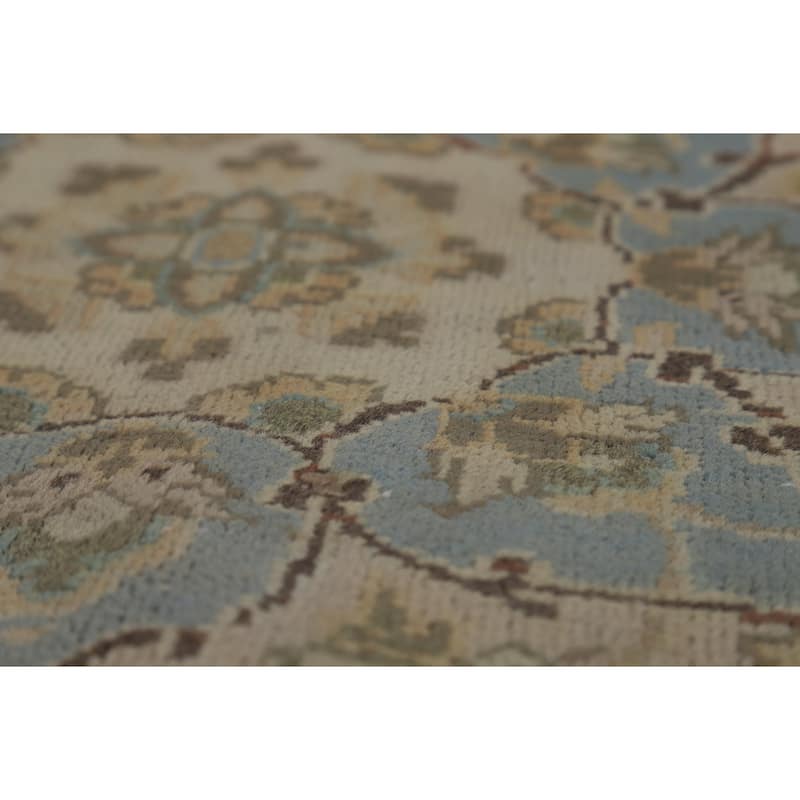Traditional Najafabad Persian Area Rug Hand-Knotted Wool Carpet - 9'10" x 13'1"