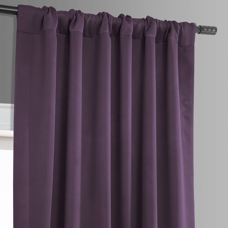 Exclusive Fabrics Room Darkening Curtain Panel Pair 63 inches (2 Panels) - 50 x 63