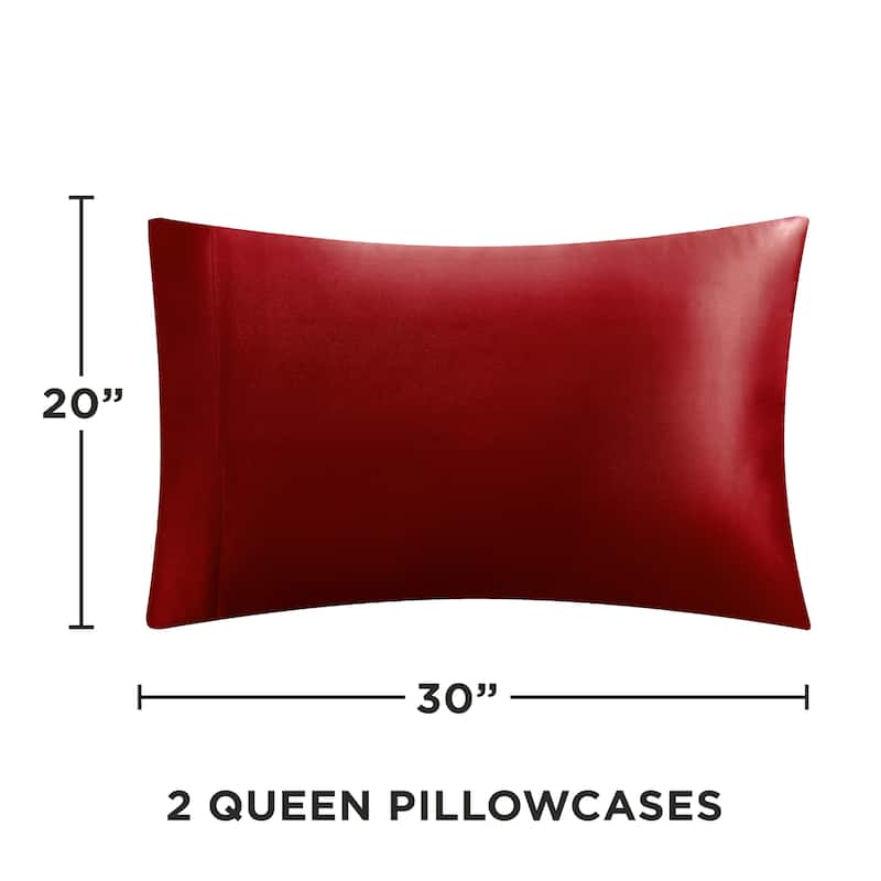 Juicy Couture Silky Satin Pillow Cases