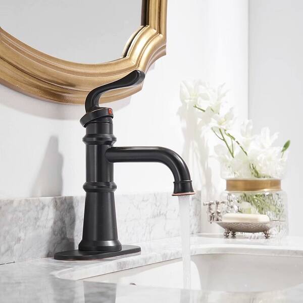 Shop Superbrite Single Hole One Handle Oil Rubbed Bronze Bathroom Sink Faucet Lavatory Deck Moun Cupc Certified Overstock 31985001
