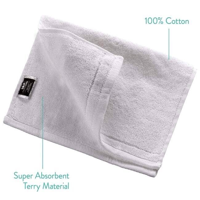 Creative Scents Cotton Fingertip Towels Set of 4