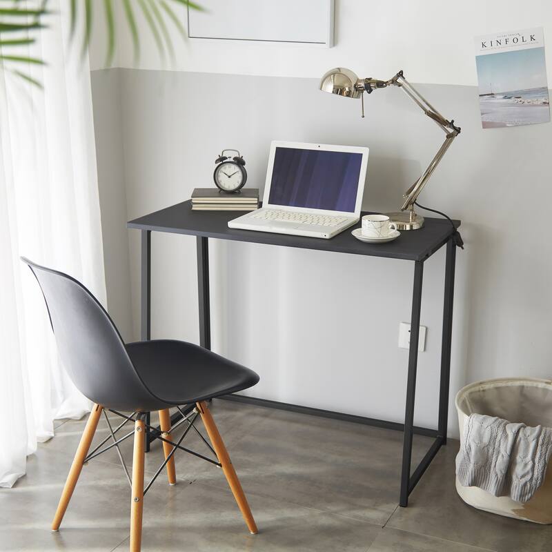 Urban Shop No Assembly Folding Computer Desk