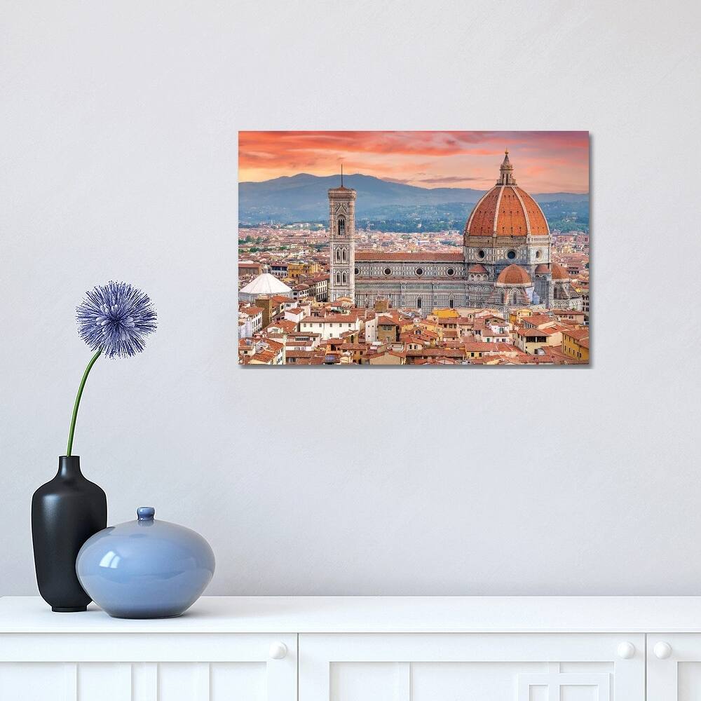 iCanvas "Il Duomo Florence Sunset,Italy" by Susanne Kremer Canvas Print