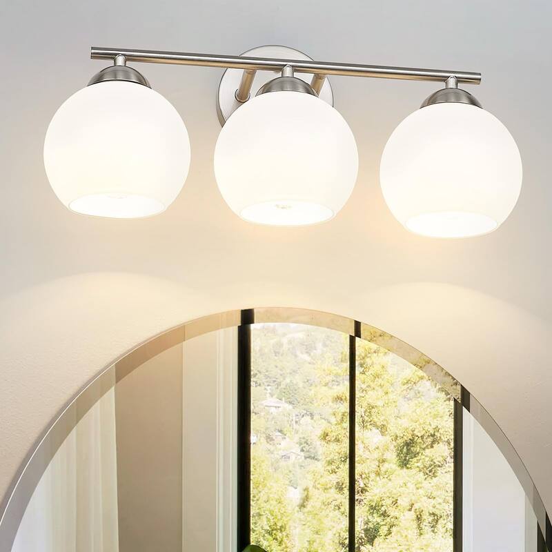 Globe Bathroom Vanity Light Bathroom Over Sink Lighting