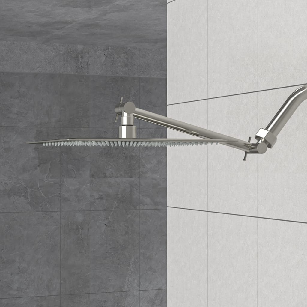 Topcraft 10-Inch Rain Showerhead with Shower Arm